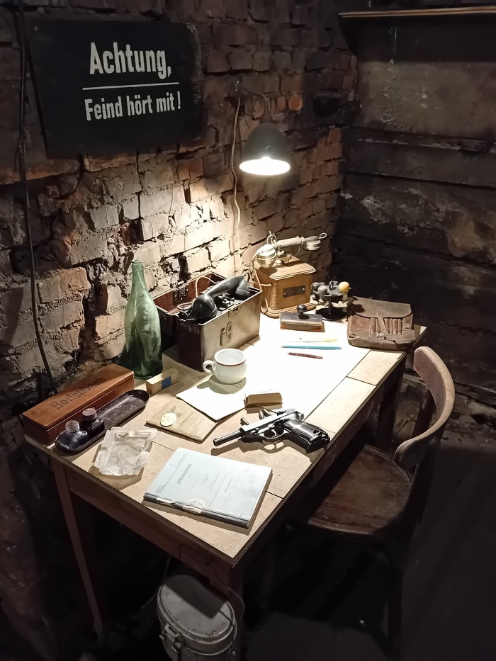Découverte d'un poste de commandement de la marine allemande pendant la poche de Royan Bunker de commandement allemand Saint-Palais-sur-Mer