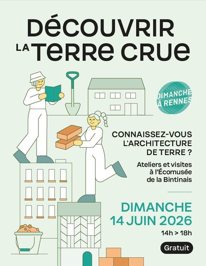 Découvrir la terre crue : connaissez-vous l’architecture de terre ? Ecomusée de la Bintinais Noyal-Châtillon-sur-Seiche