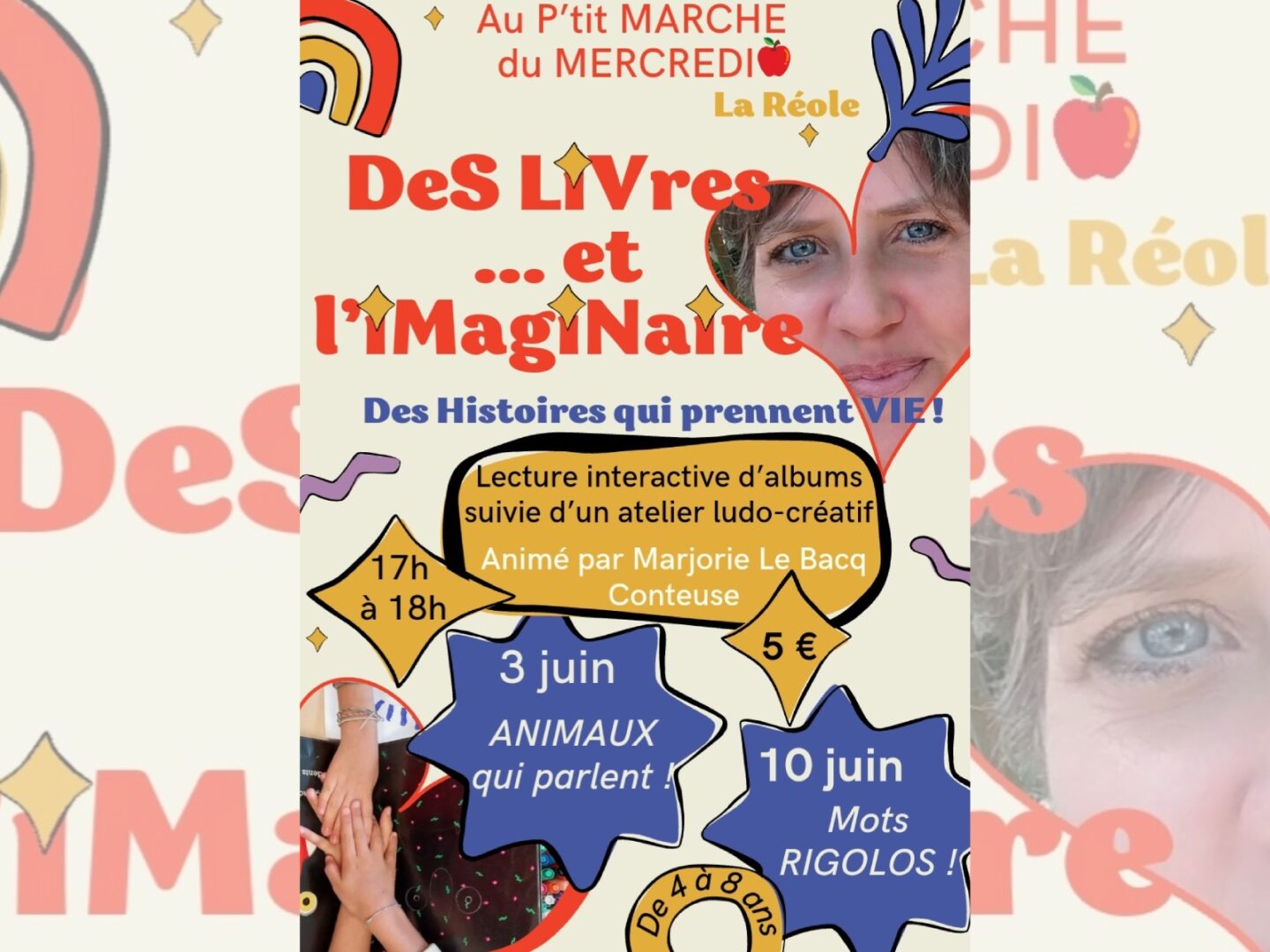 Des Livres... et l'Imaginaire ! PLace de la Libération La Réole 2026-06-03