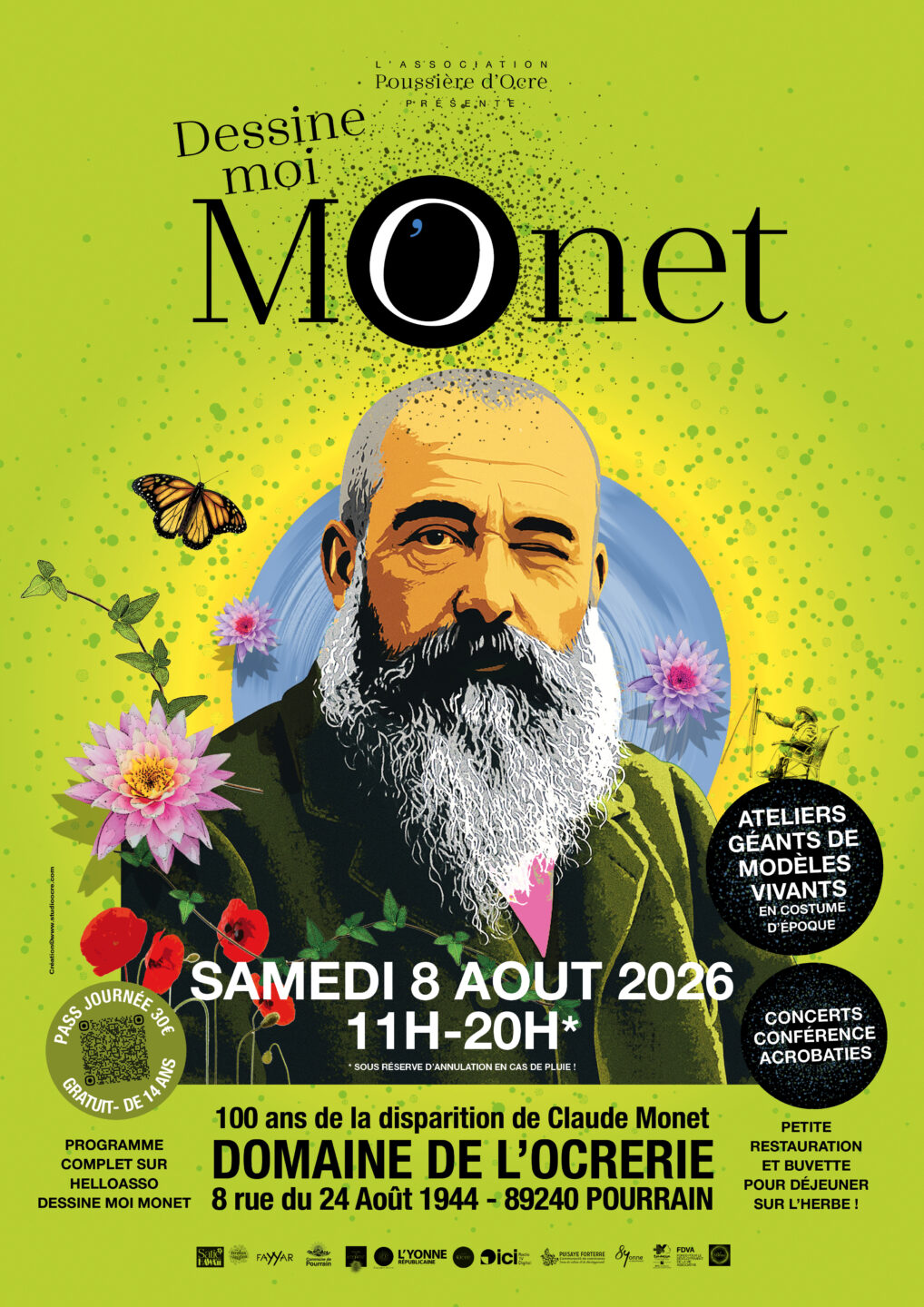 Dessine-moi Monet Domaine de l&rsquo;Ocrerie Pourrain