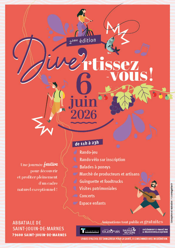 Dive’rtissez-vous ! À l’abbatiale de Saint Jouin de Marnes Plaine-et-Vallées