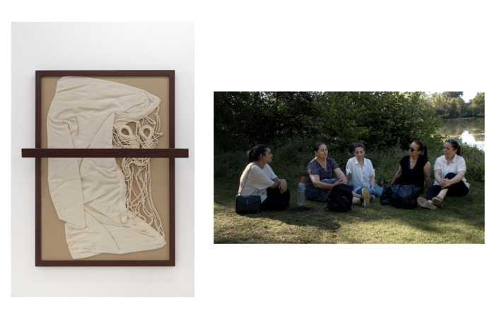Double exposition : Chloé Quenum et Rayane Mcirdi FRAC Le Plateau Paris