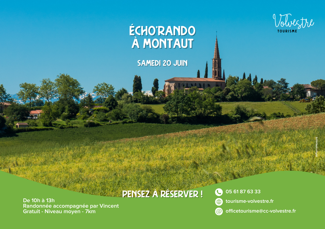 ÉCHO'RANDO DÉCOUVERTE DE LA RANDONNÉE  Montaut 2026-06-20
