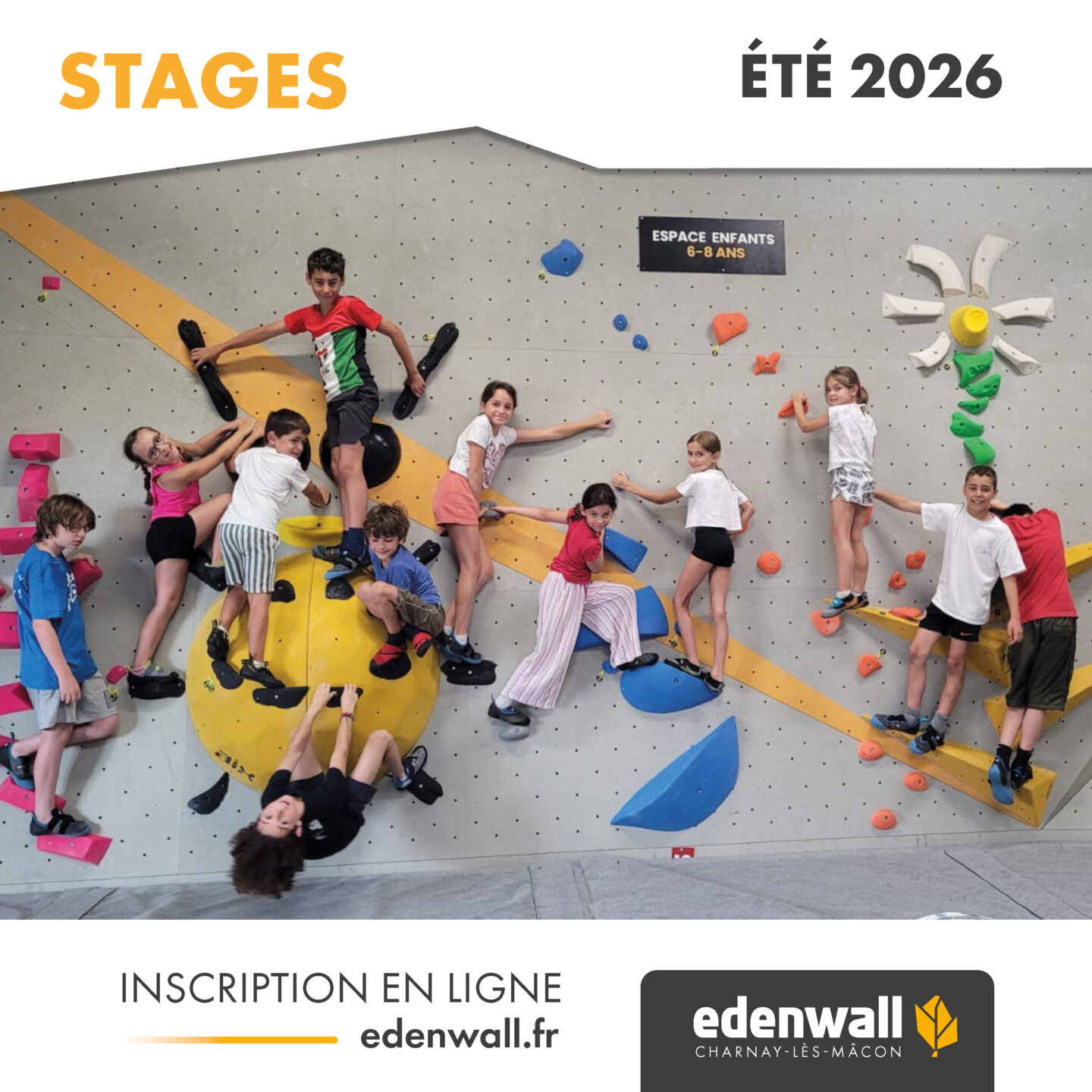 Edenwall lance ses stages d’été pour enfants et adolescents Edenwall Charnay-lès-Mâcon