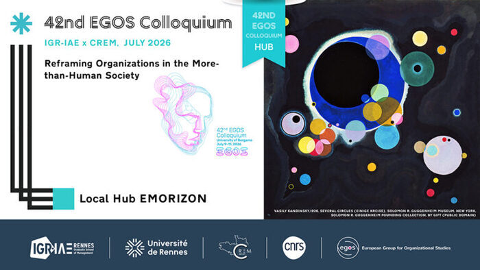 EGOS Local Hub EMORIZON, IGR-IAE Rennes, Rennes