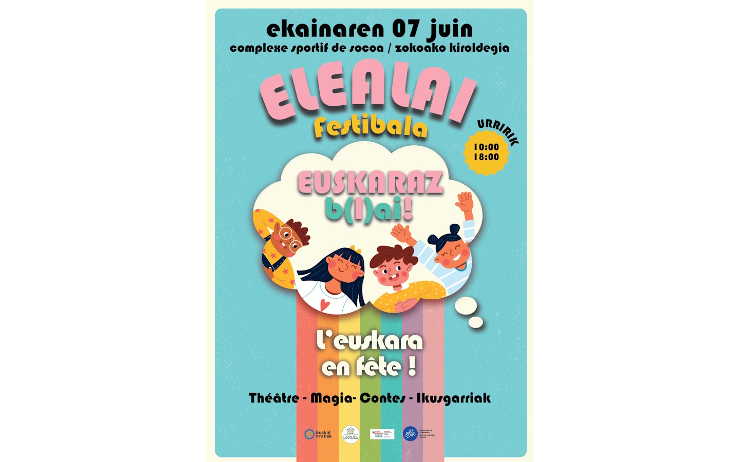 Elealai l'Euskara en fête Complexe sportif et de loisirs Urrugne 2026-06-07