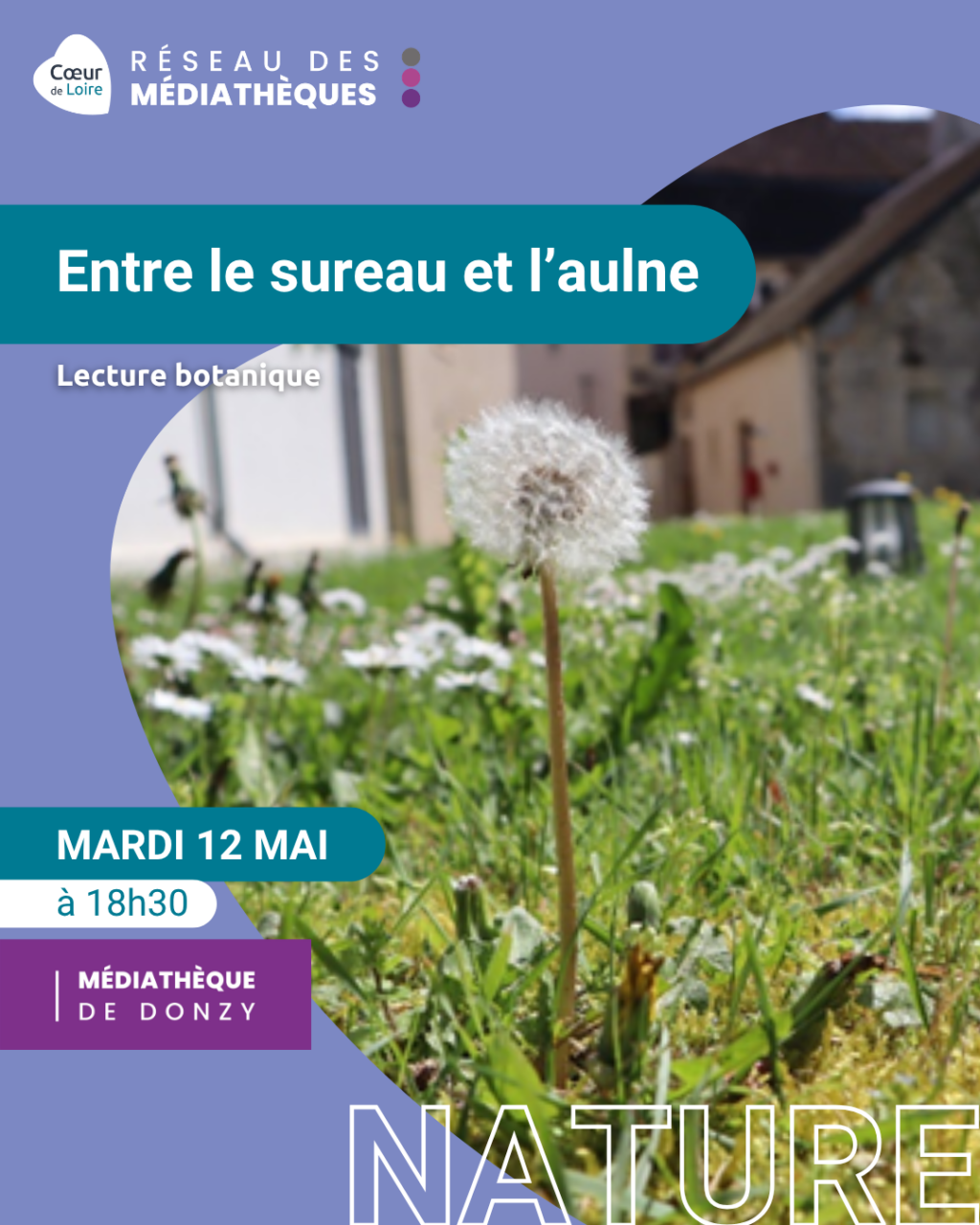 Entre le sureau et l’aulne Médiathèque Donzy