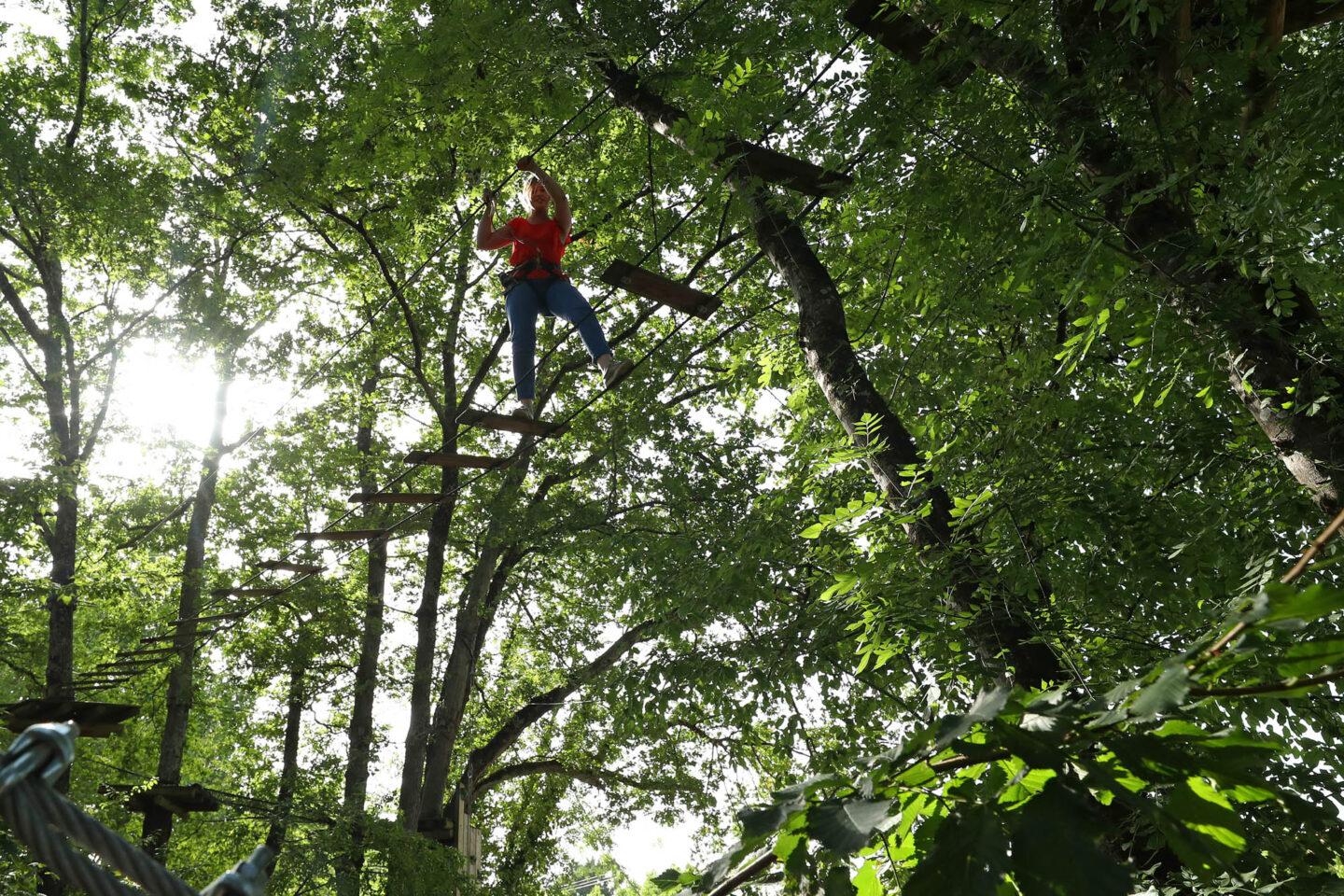 Eté actif 2026 Grimpe d&rsquo;arbre  Sarlat-la-Canéda