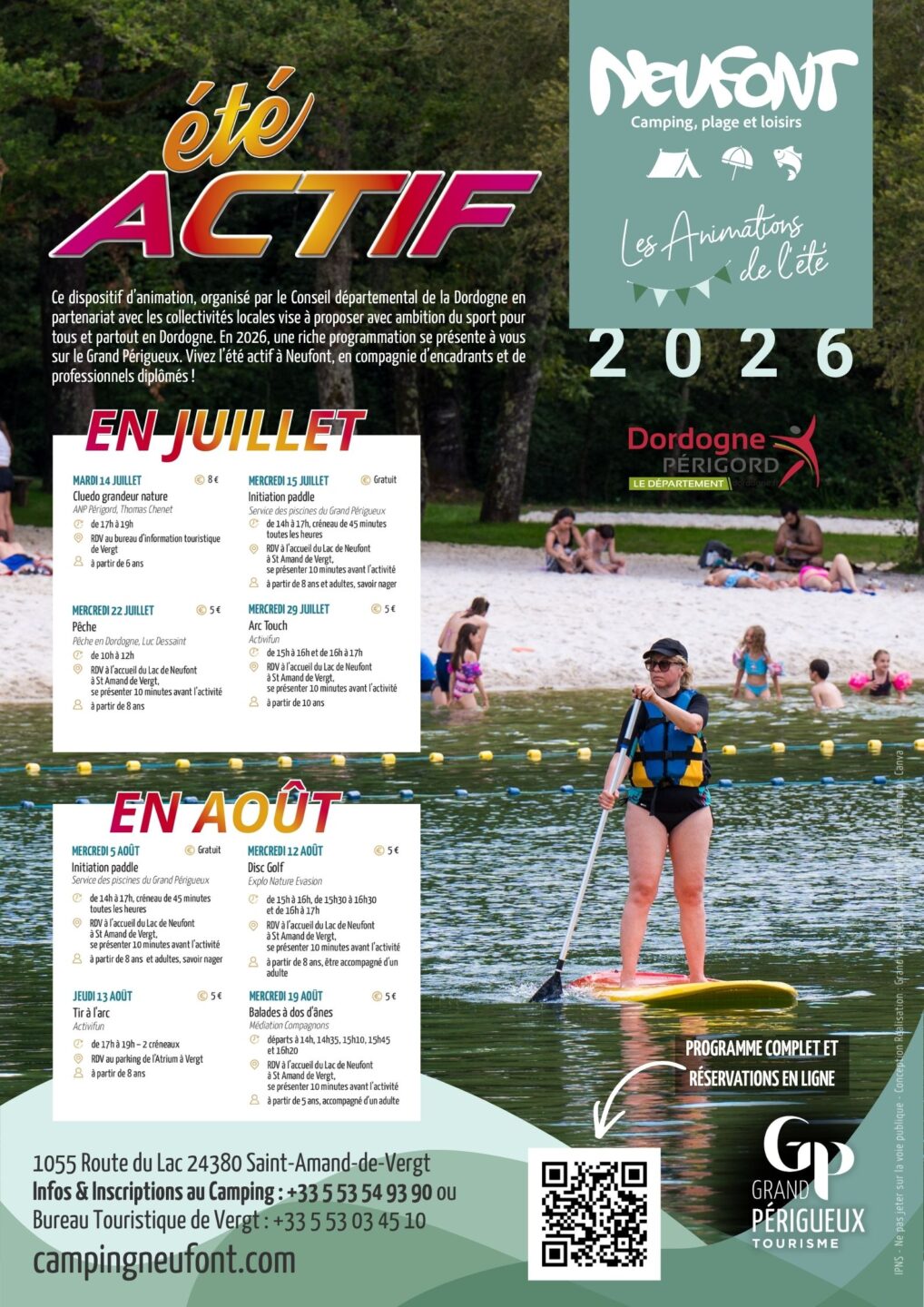 Été actif balade à dos d&rsquo;ânes Route du Lac Saint-Amand-de-Vergt