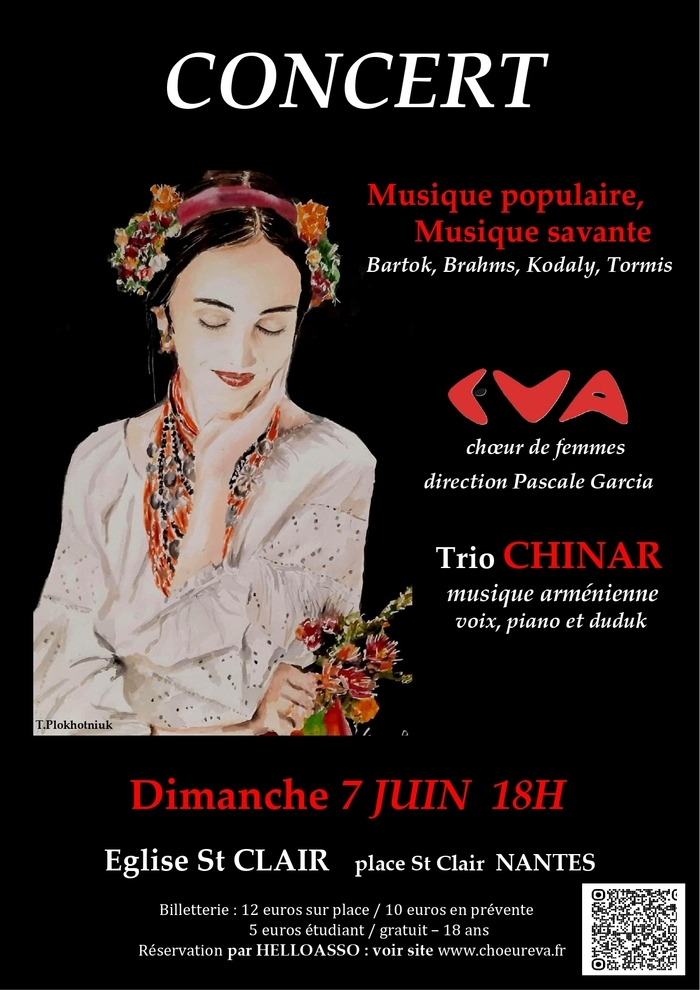 EVA et le Trio CHINAR Eglise Saint-Clair
