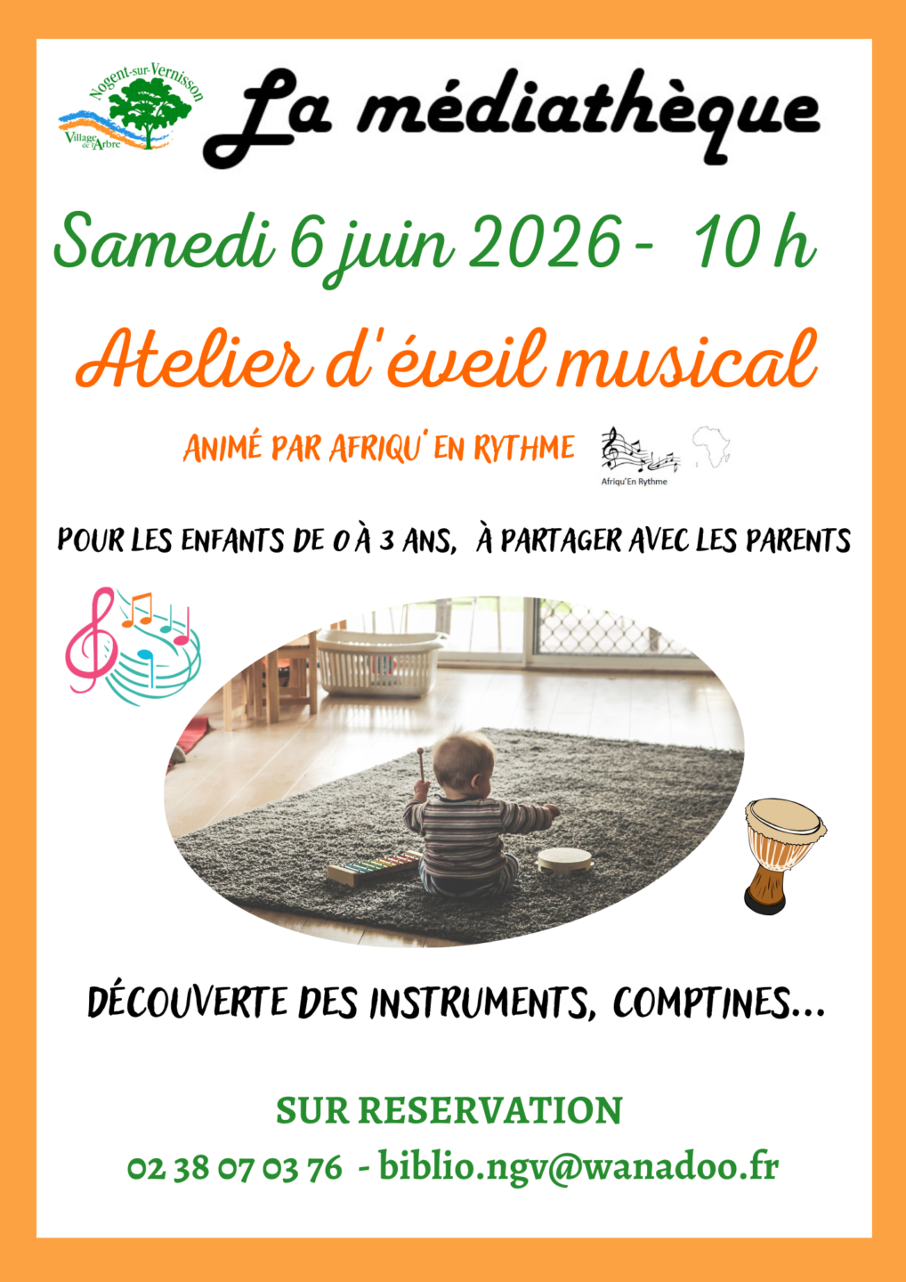 Eveil musical  Nogent-sur-Vernisson