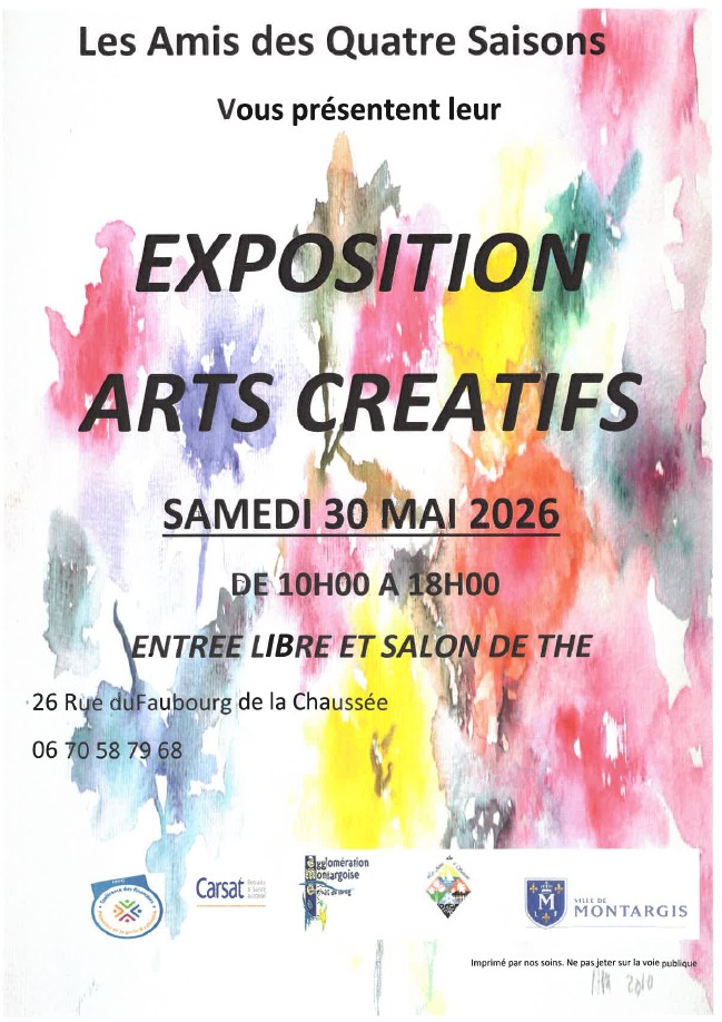 Exposition arts créatifs Montargis