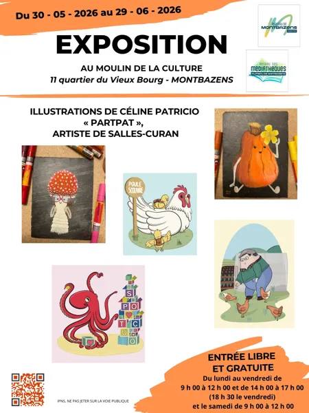 Exposition au moulin de la culture  Montbazens 2026-05-30