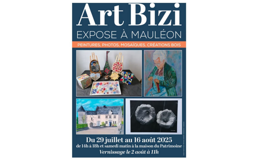 Exposition de l&rsquo;association Art Bizi Maison du patrimoine Mauléon-Licharre