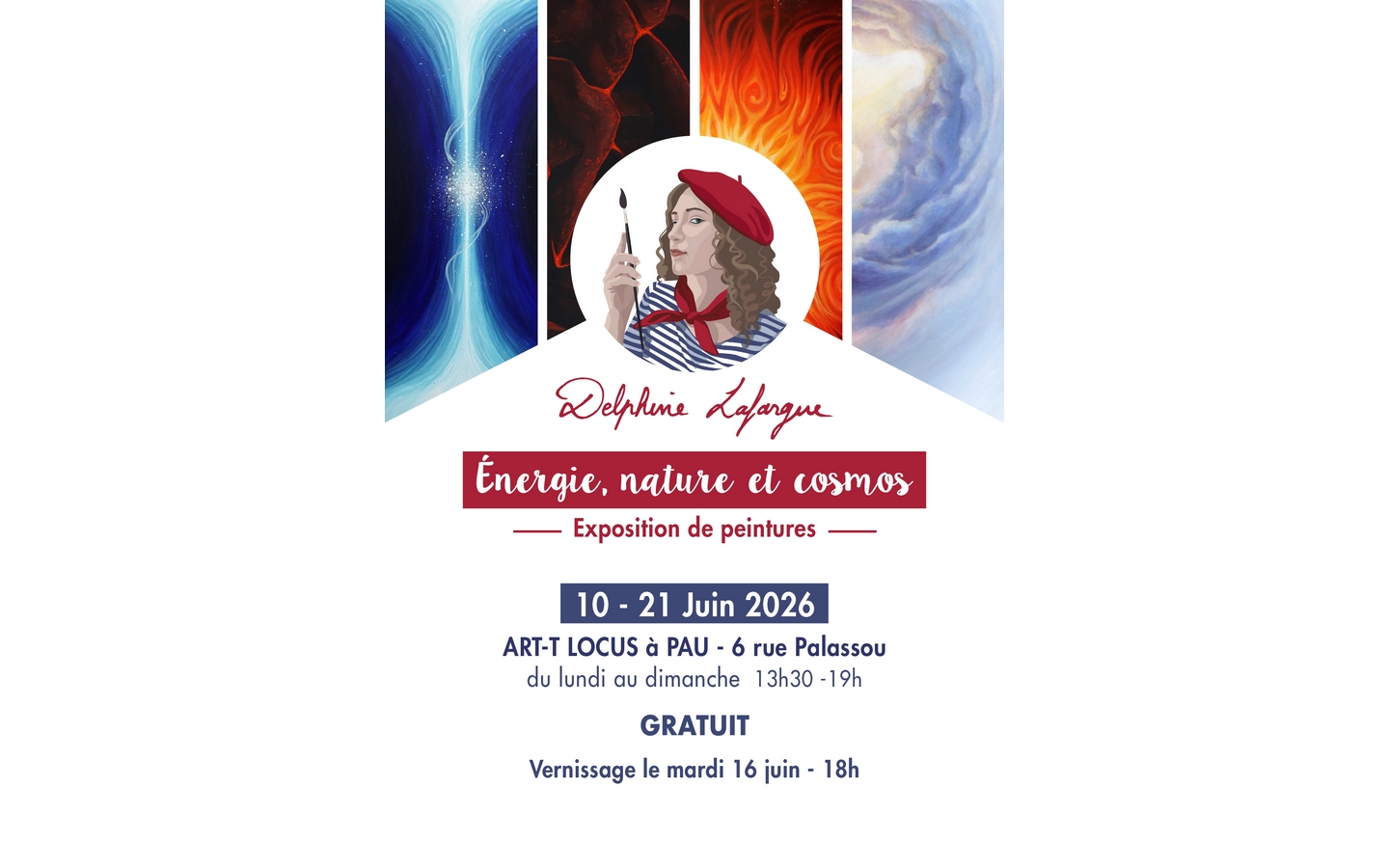 Exposition: Delphine Lafargue énergie