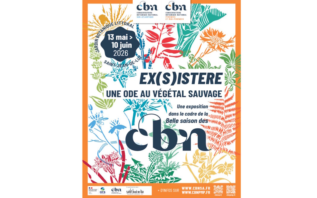 Exposition Ex(s)istere, une ode au végétal sauvage Jardin botanique Littoral Saint-Jean-de-Luz
