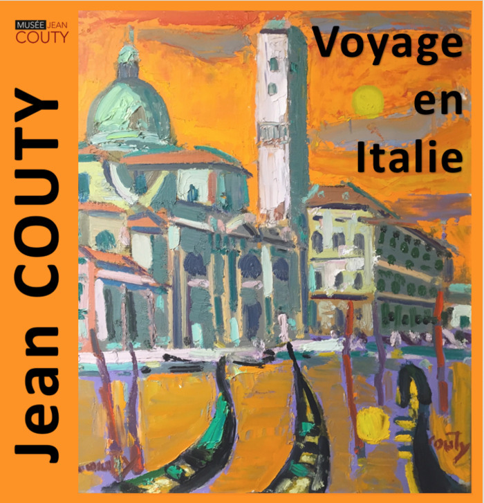 Exposition "Jean Couty - Voyage en Italie" Musée Jean Couty Lyon
