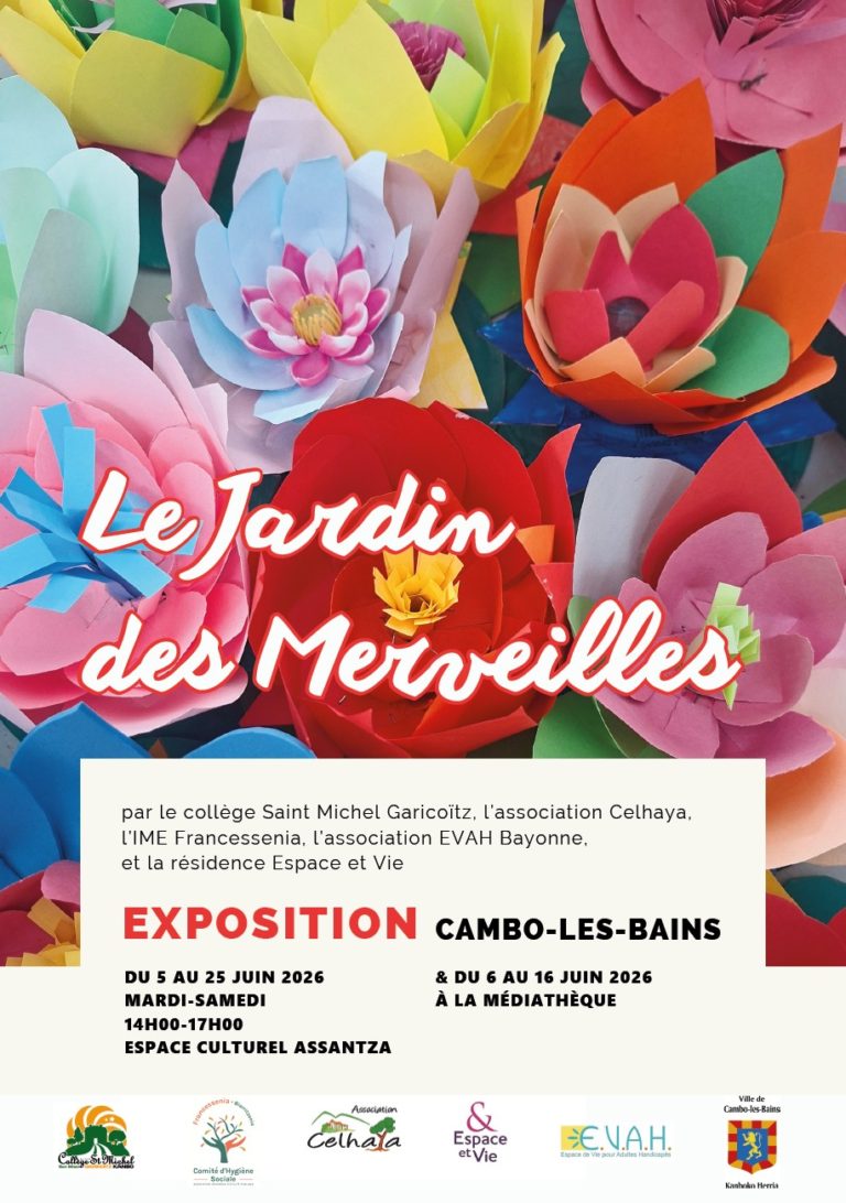 Exposition Le jardin des Merveilles Espace Culturel Assantza Cambo-les-Bains