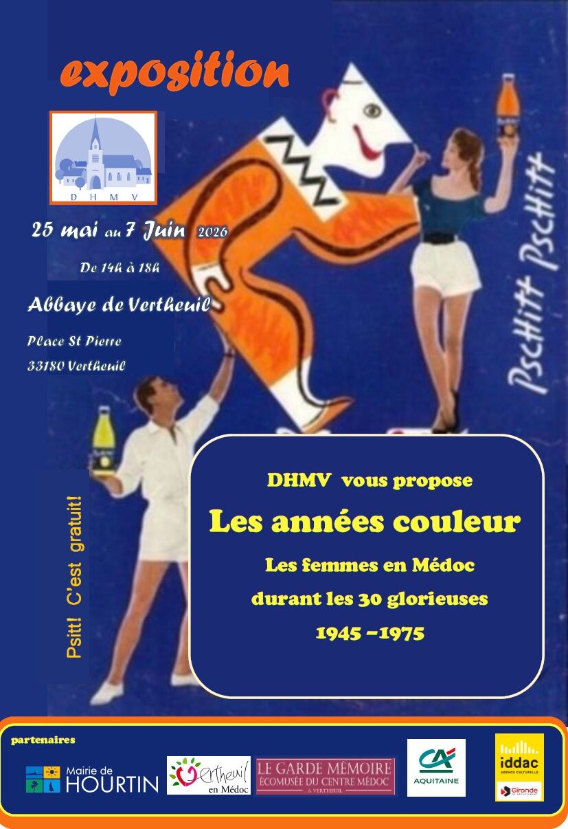 Exposition Les années couleurs  Vertheuil
