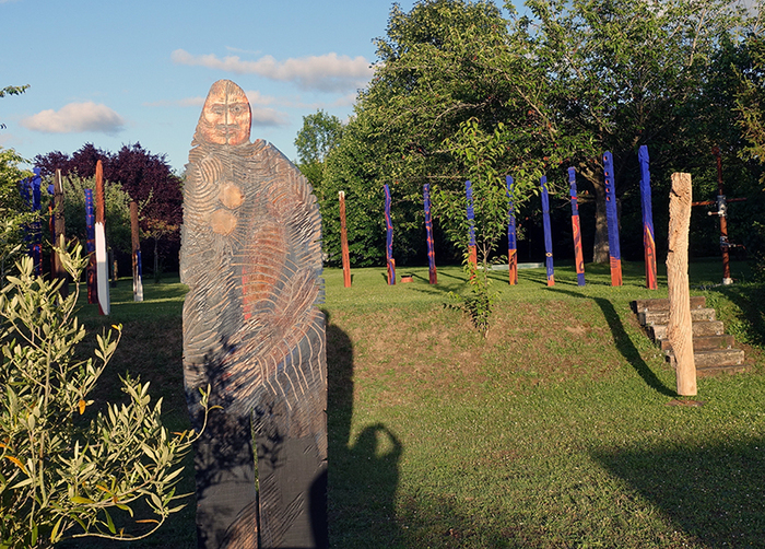 Exposition "Les jardins suspendus" Atelier d'A Espace Hubert Lefrançois Gravigny