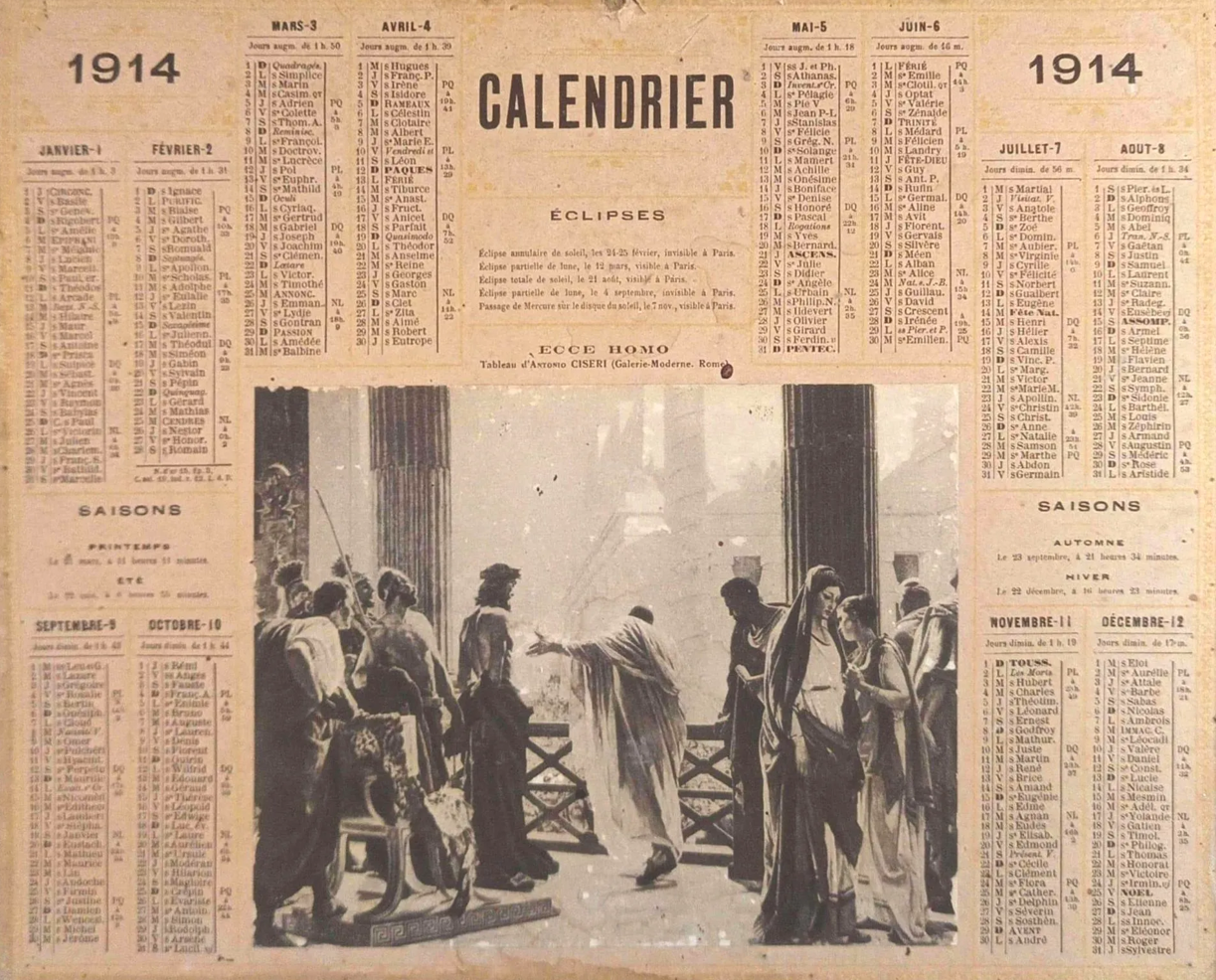 EXPOSITION L'ÉVOLUTION DES ALMANACHS DE LA POSTE DEPUIS 1910 Ferme Caussenarde d'autrefois Hures-la-Parade 2026-07-27