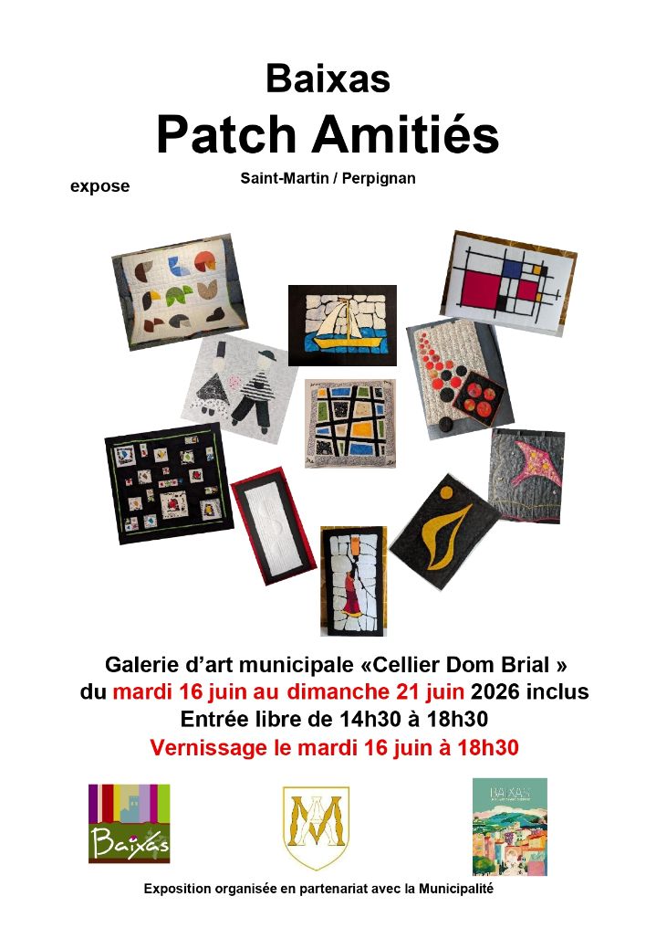 EXPOSITION PATCH AMITIÉS Baixas