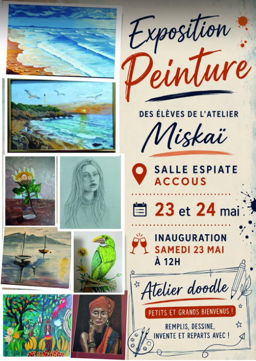 Exposition peinture Accous