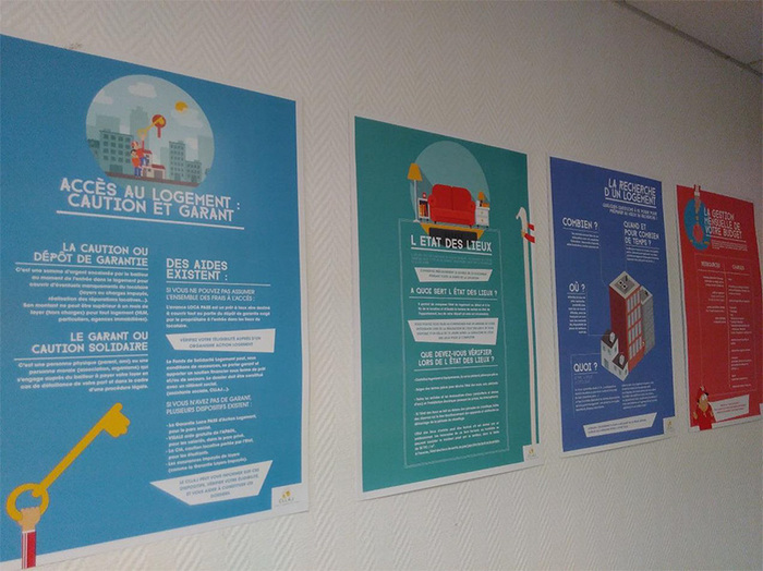 Exposition sur logement des jeunes, médiathèque, Montceau-les-Mines