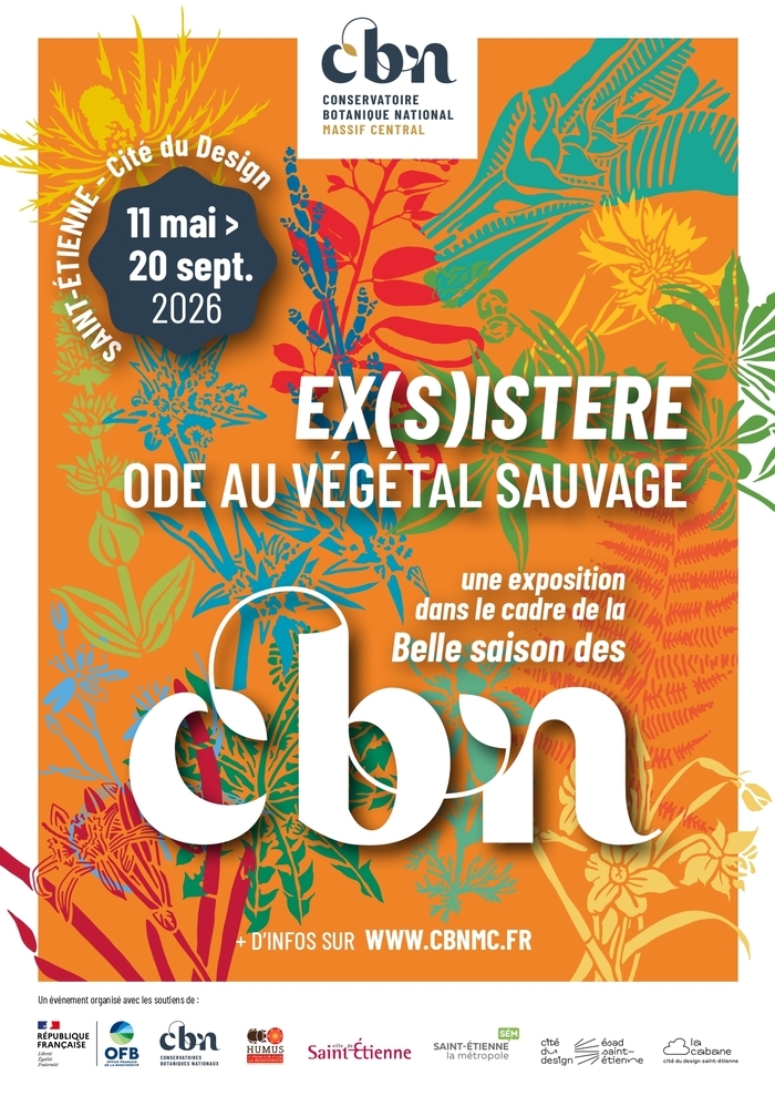 Ex(S)istere-ode au végétal sauvage, jardin Michel Olagnier, Saint-Étienne