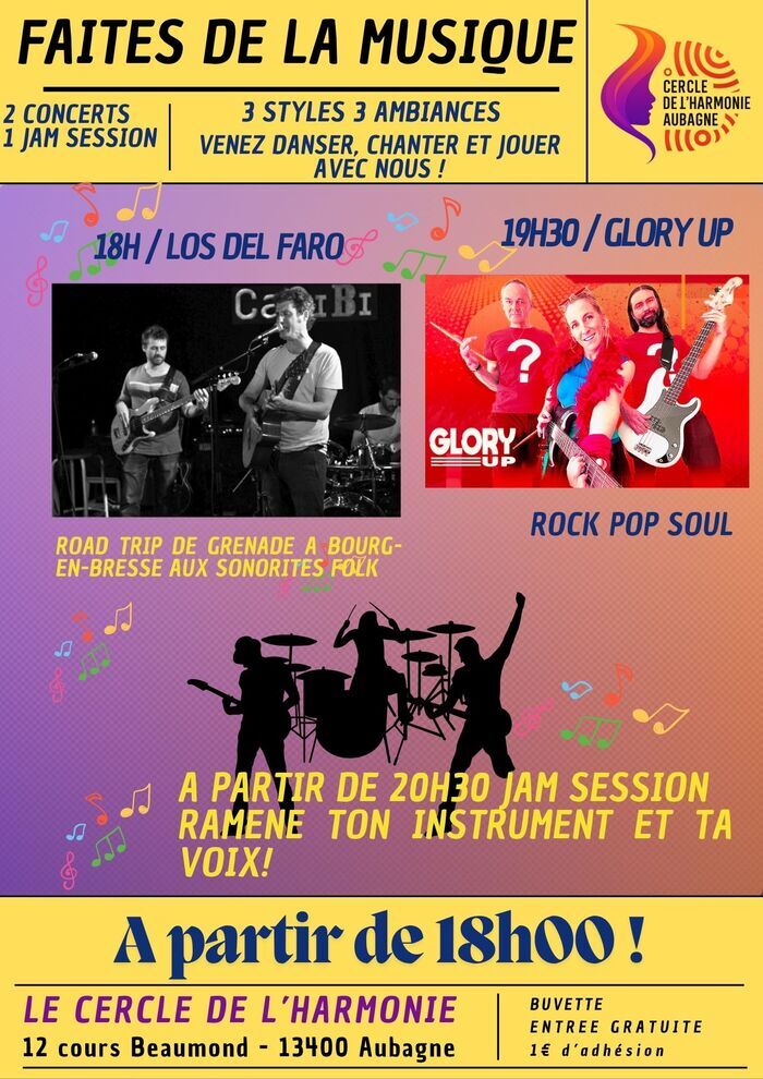 Faites de la musique Le Cercle de l'Harmonie Aubagne
