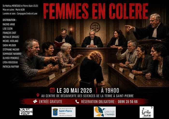 FEMMES EN COLERE, Saint-Pierre Martinique, Saint-Pierre