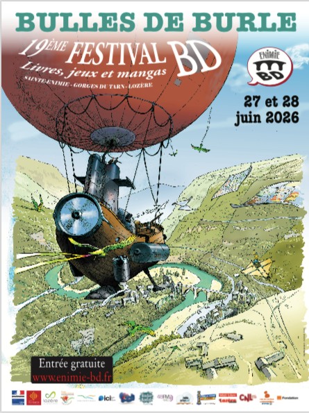 FESTIVAL BD BULLES DE BURLE Gorges du Tarn Causses