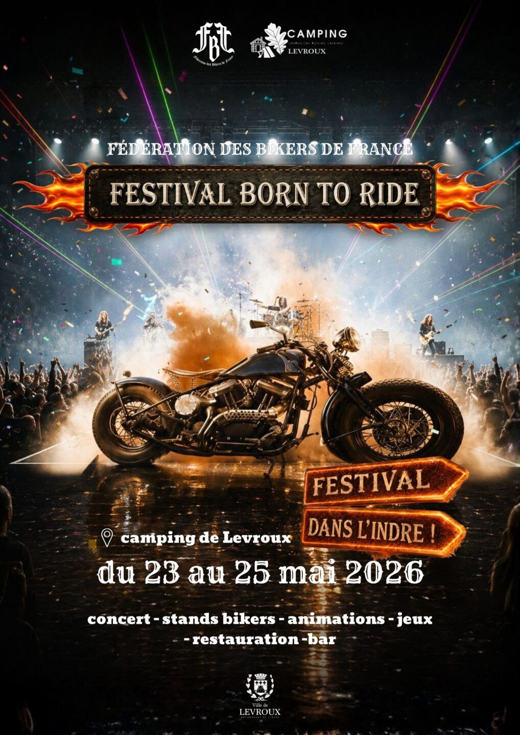 Festival Born To Ride  Levroux