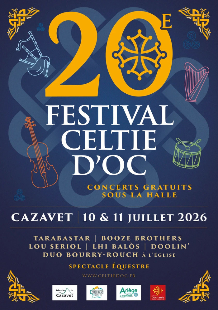 Festival Celtie d’Oc, Derrière la halle, Cazavet (09), Cazavet
