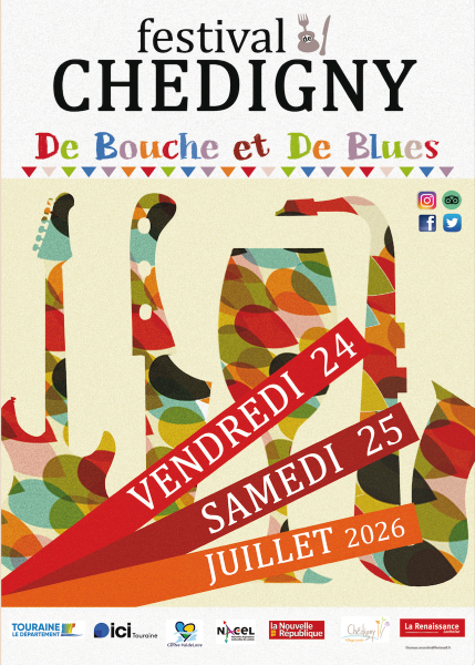 Festival de bouche et de blues  Chédigny 2026-07-24