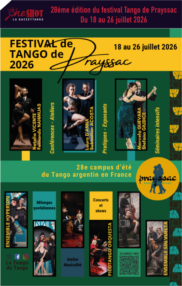 Festival de Tango Argentin Espace Maurice Faure Prayssac