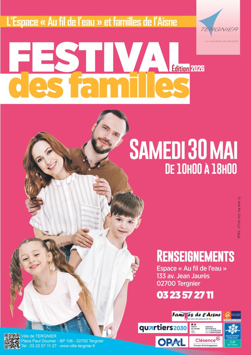 FESTIVAL DES FAMILLES 2026 Tergnier