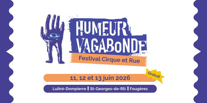 Festival Humeur vagabonde 2026 Centre Culturel Juliette Drouet Fougères
