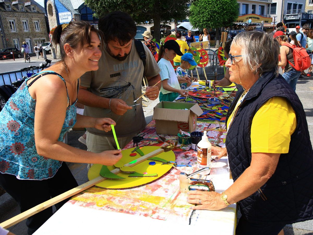 Festival Les Traversées Tatihou Atelier de conception pour la Grande Traversée d’ouverture Place du Général de Gaulle Saint-Vaast-la-Hougue 2026-08-10