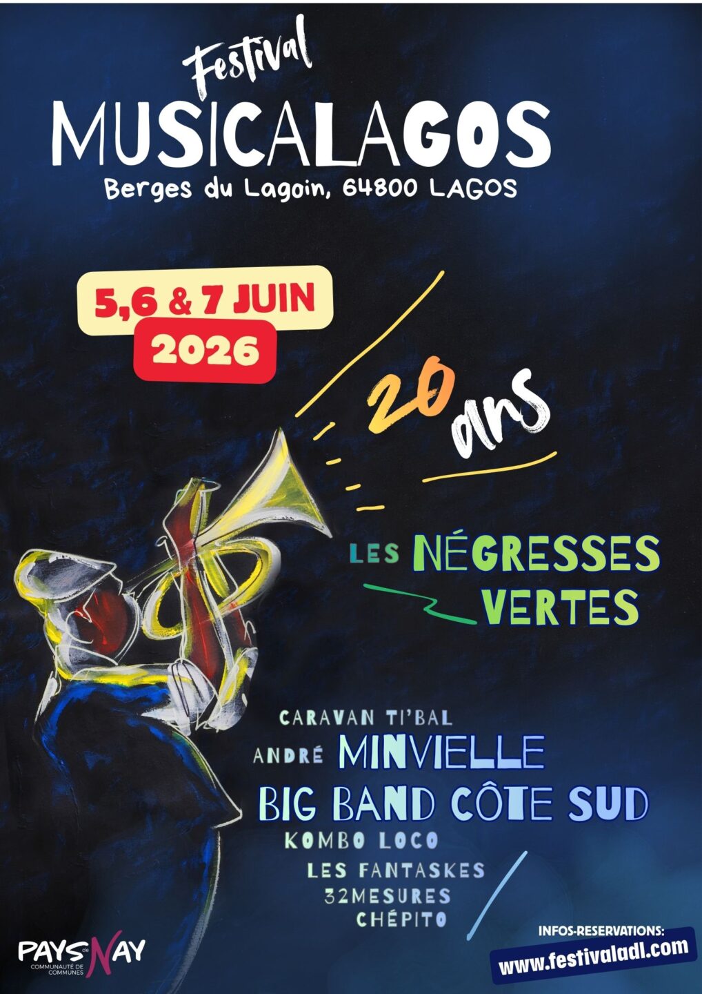 Festival Musicalagos 2026 Berges du lagoin Lagos 2026-06-05