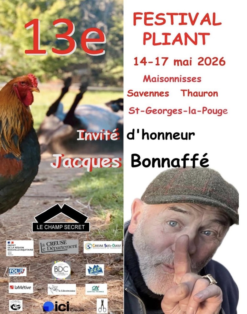 Festival Pliant poésie et chanson Savennes