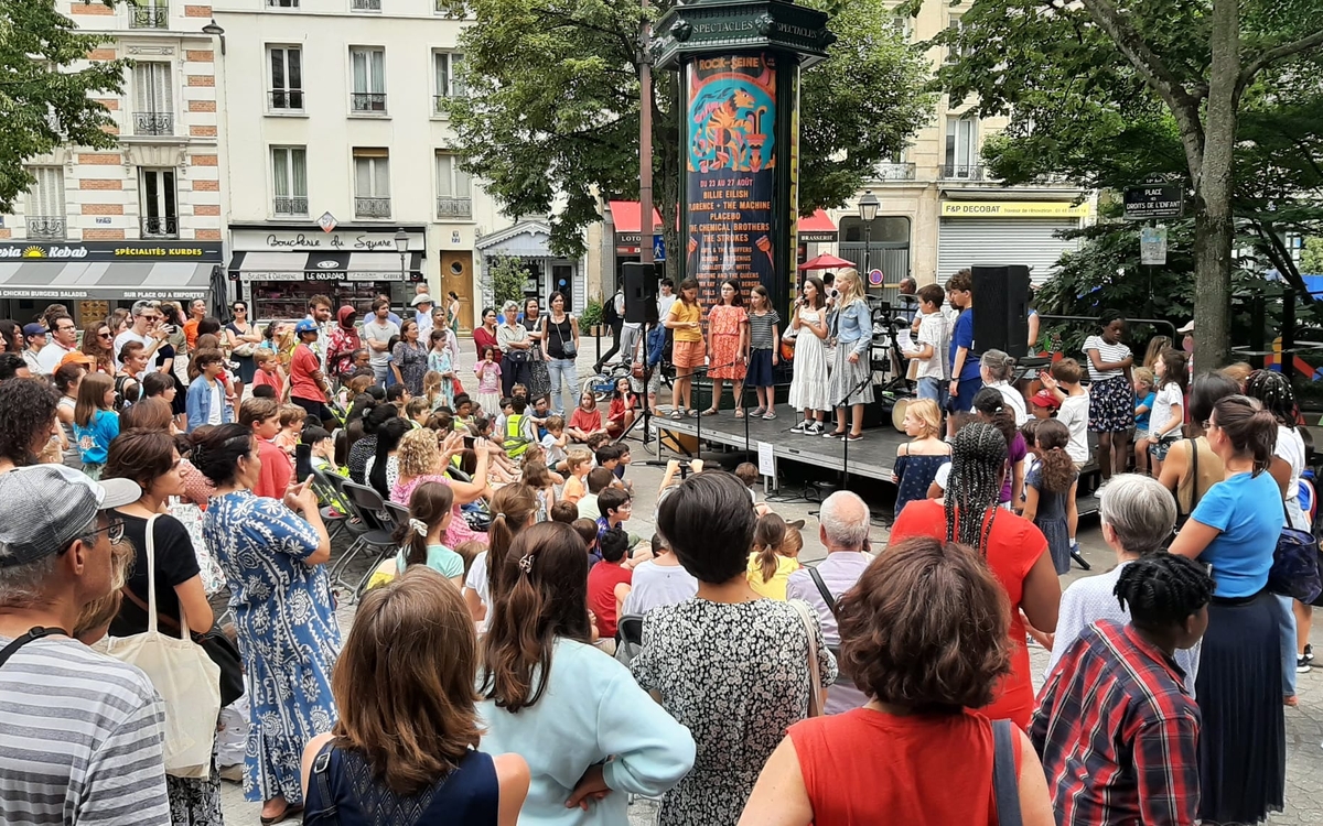 Festival Premiers Amplis : fête de la musique pour les enfants Place des droits de l’enfant Paris
