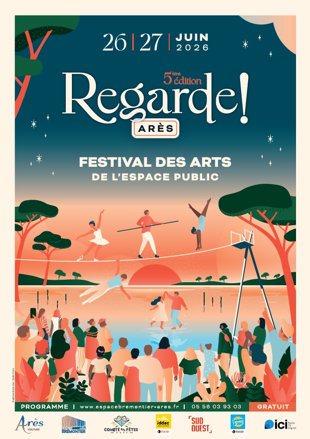 Festival Regarde! #5 En Bal et Vous ! Esplanade Georges Dartiguelongue Arès 2026-06-26