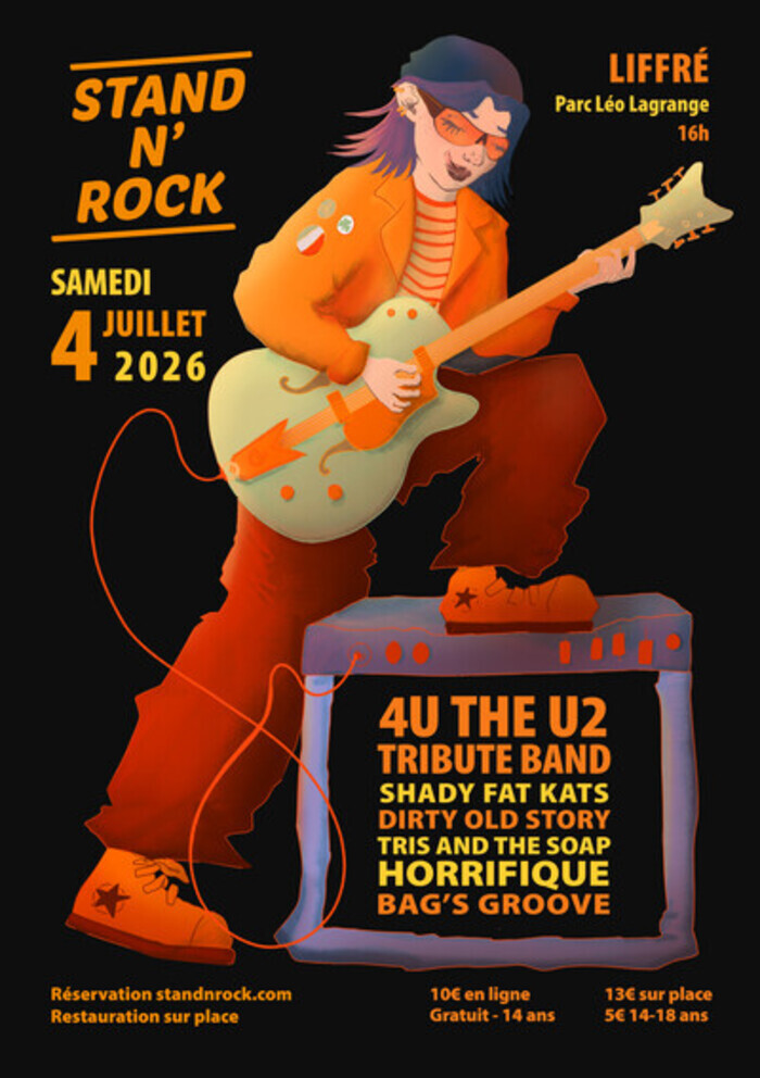 Festival STAND N’ ROCK #12 à LIFFRE (35) Parc Léo Lagrange Liffré