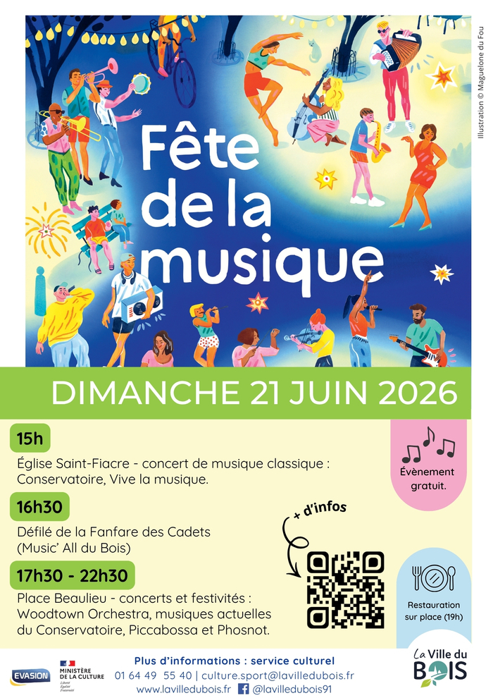 Festivités Musicales, Place Beaulieu, La Ville-du-Bois