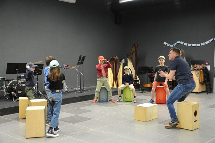 Fête de fin d’année de l’école de musique EMOM, Pôle éducatif et associatif Rosa Parks, Nantes