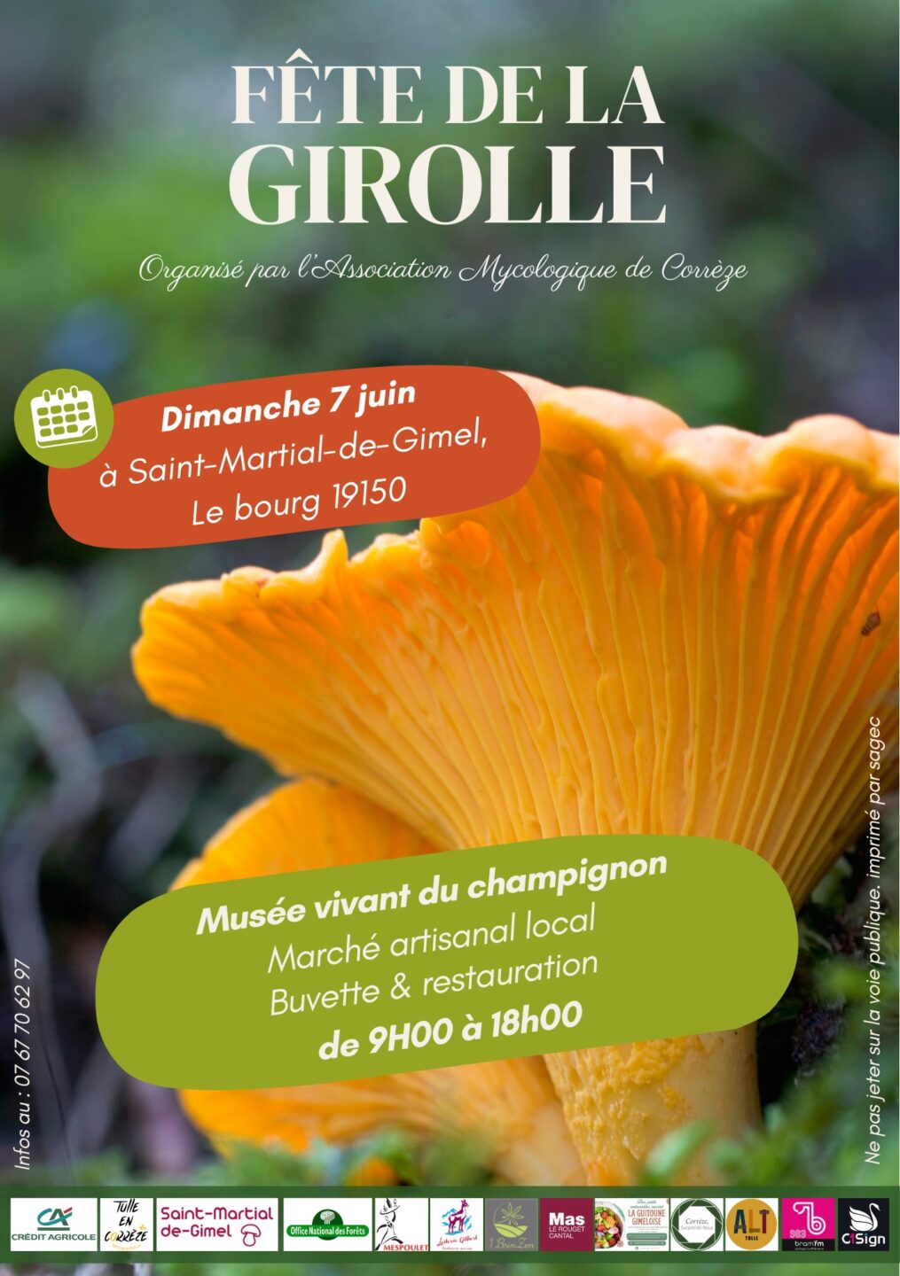 Fête de la girolle  Saint-Martial-de-Gimel