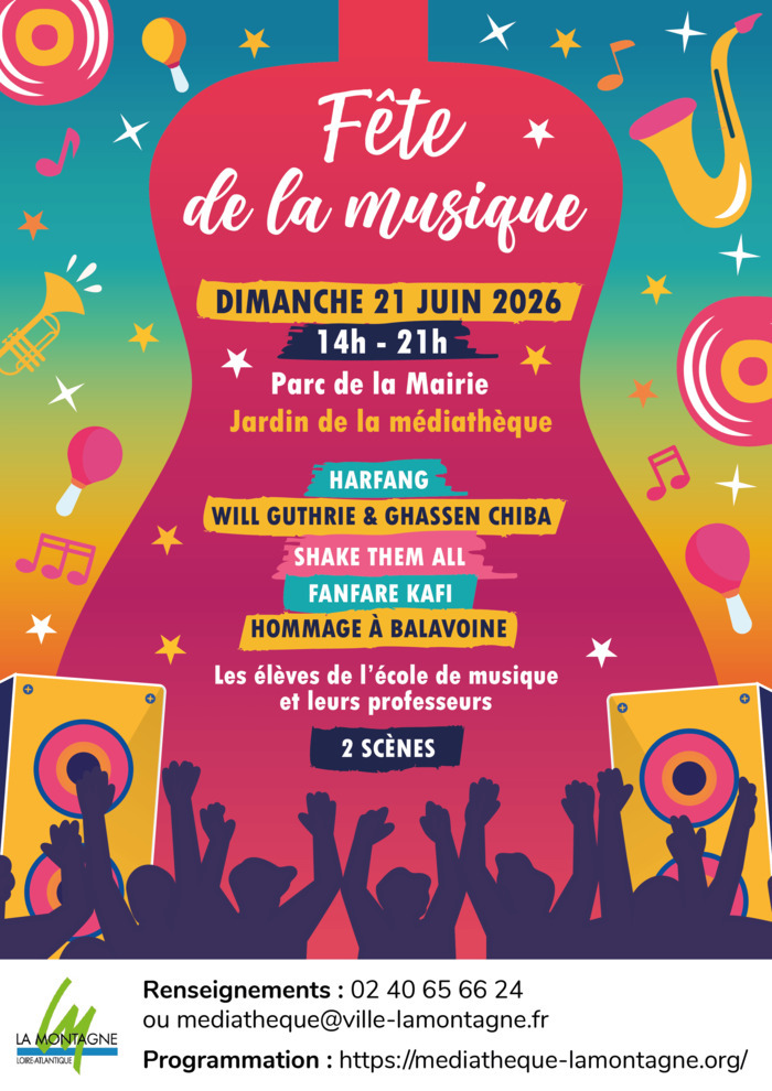 Fête de la Musique à La Montagne Parc de la Mairie La Montagne
