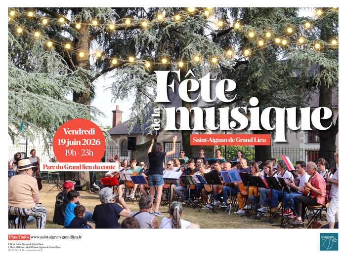 Fête de la musique à St-Aignan de Grand Lieu Parc du Grand Lieu du Conte Saint-Aignan de Grand Lieu