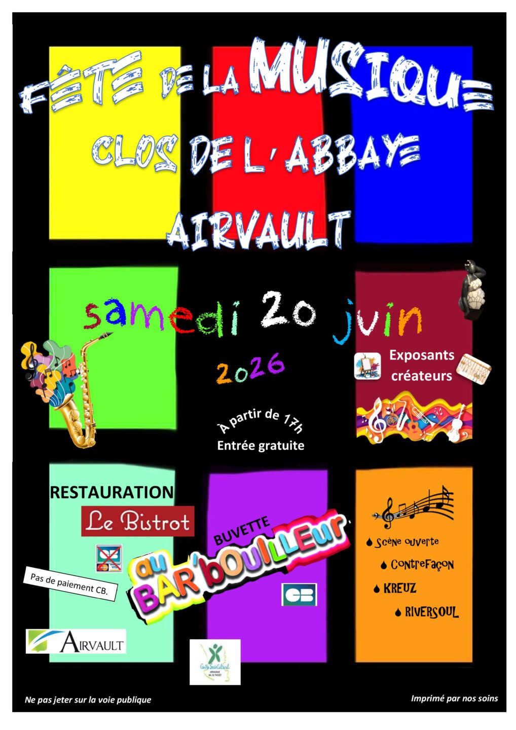 Fête de la musique  Airvault